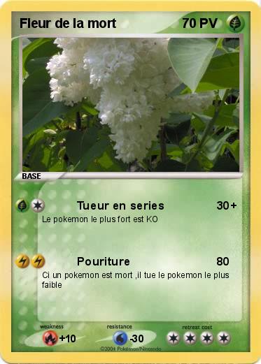 Pokemon Fleur de la mort