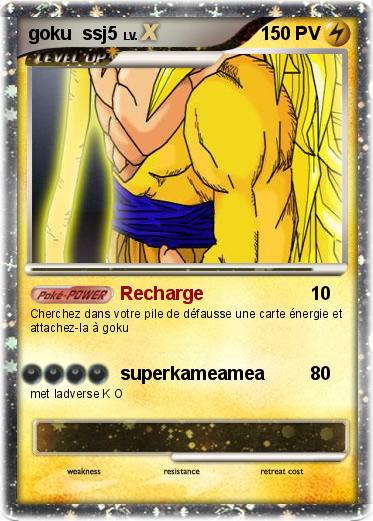 Pokemon goku  ssj5