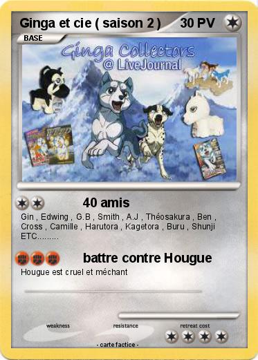 Pokemon Ginga et cie ( saison 2 )