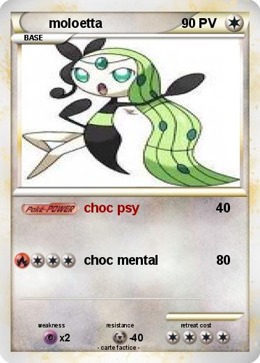 Pokemon moloetta