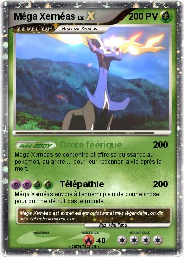 Pokemon Méga Xernéas