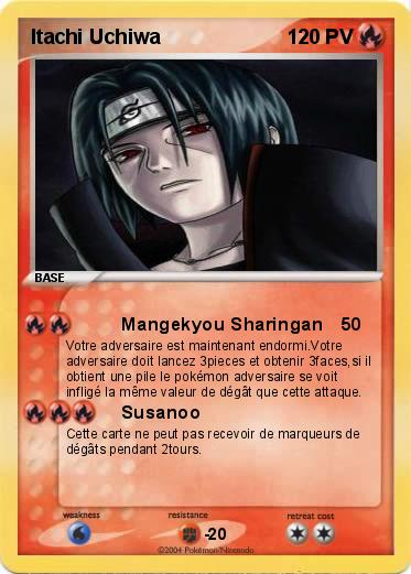 Pokemon Itachi Uchiwa