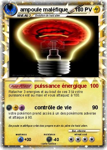 Pokemon ampoule maléfique
