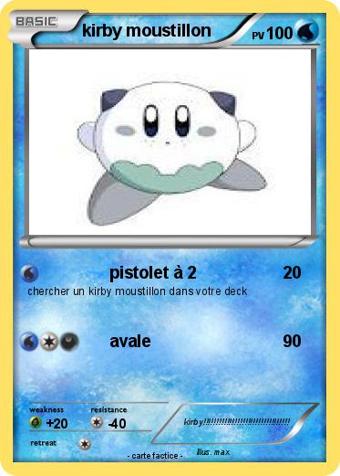Pokemon kirby moustillon