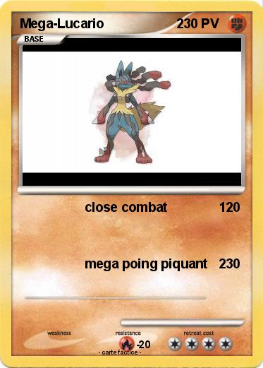 Pokemon Mega-Lucario                    2