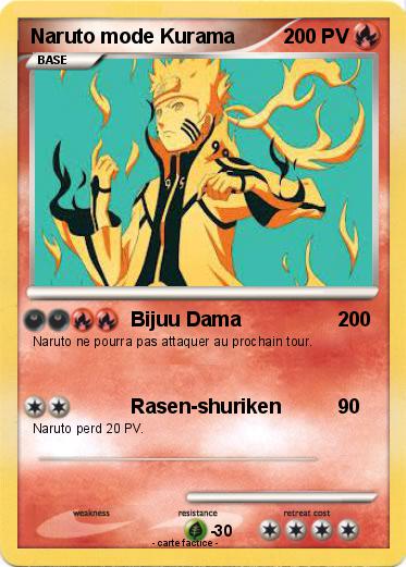 Pokemon Naruto mode Kurama