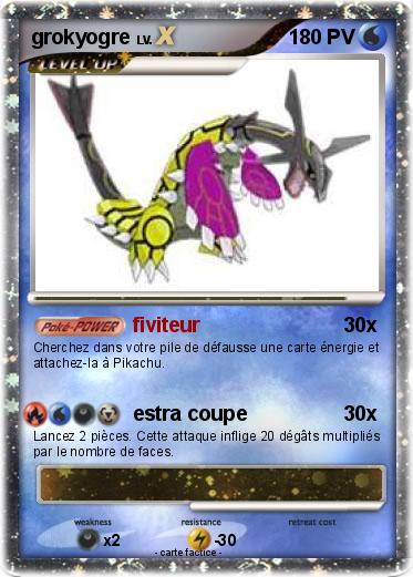 Pokemon grokyogre