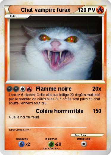 Pokemon Chat vampire furax