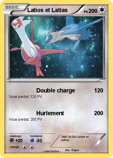 Pokemon Latios et Latias