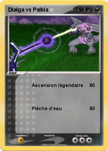 Pokemon Dialga vs Palkia