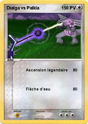 Pokemon Dialga vs Palkia