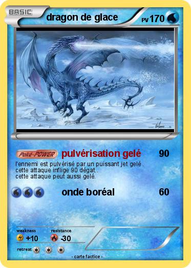 Pokemon dragon de glace
