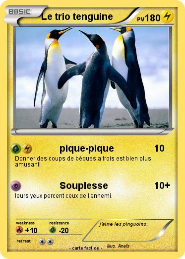 Pokemon Le trio tenguine