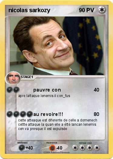 Pokemon nicolas sarkozy