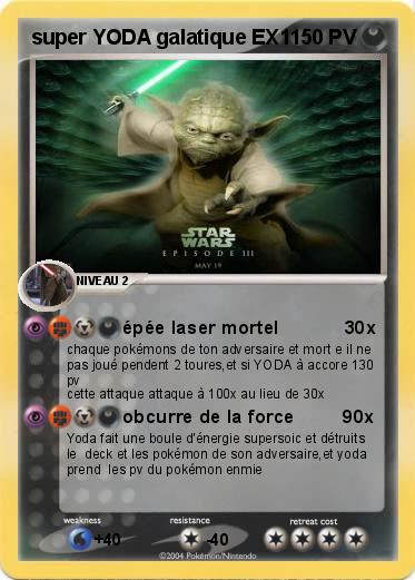 Pokemon super YODA galatique EX1