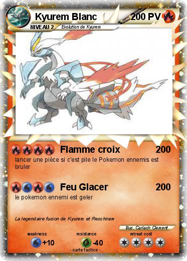 Pokemon Kyurem Blanc