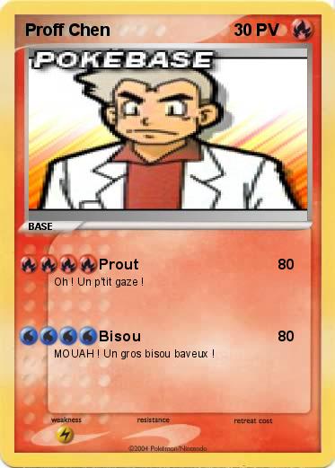 Pokemon Proff Chen