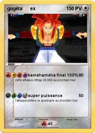 Pokemon gogéta      ex                       