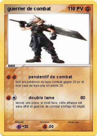 Pokemon guerrier de combat