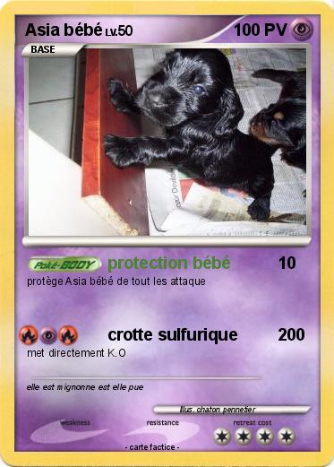 Pokemon Asia bébé
