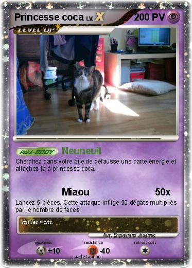 Pokemon Princesse coca