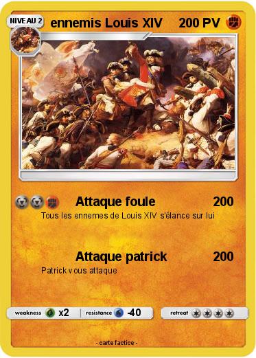 Pokemon ennemis Louis XIV