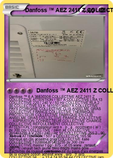 Pokemon Danfoss ™ AEZ 2411 Z COLLECTIVE