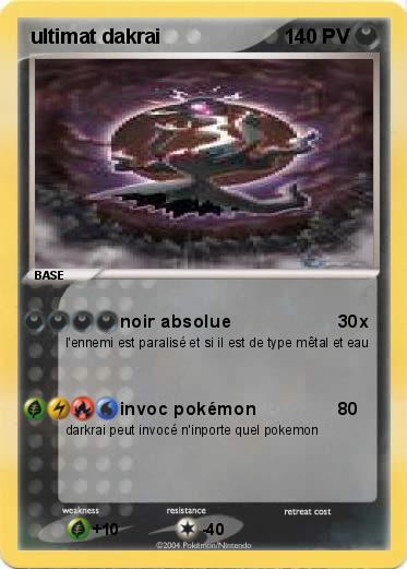 Pokemon ultimat dakrai