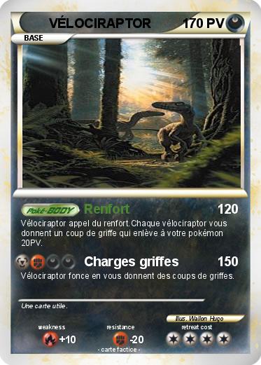 Pokemon VÉLOCIRAPTOR