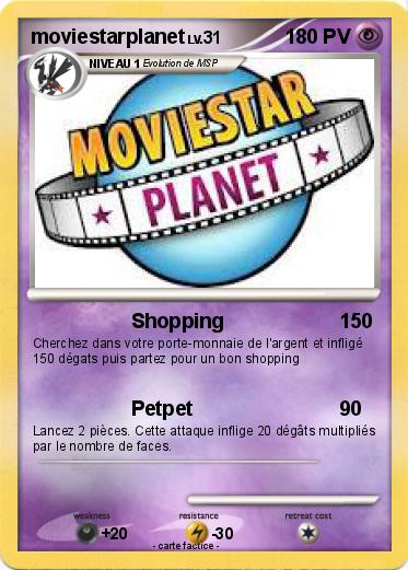Pokemon moviestarplanet