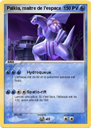 Pokemon Palkia, maitre de l'espace