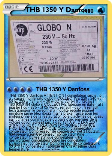 Pokemon THB 1350 Y Danfoss