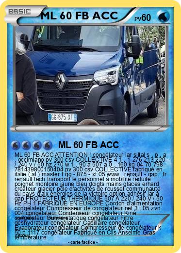 Pokemon ML 60 FB ACC