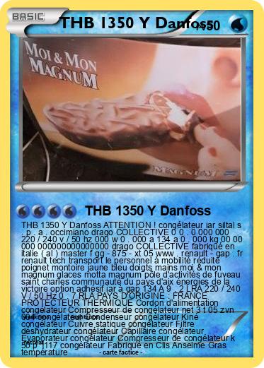 Pokemon THB 1350 Y Danfoss