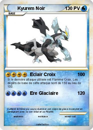 Pokemon Kyurem Noir
