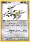 Arceus niv.x 9 Arceus niv.x 9