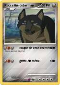 Rocca the doberman Rocca the