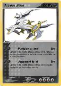 Arceus ultime Arceus ultime