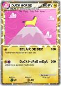 DUCK HORSE
