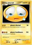 smiley pleurant