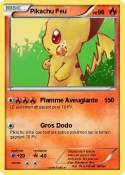 Pikachu Feu Pikachu Feu