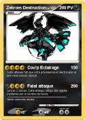 Zekrom Destruction Zekrom