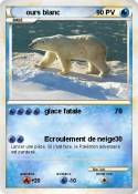 ours blanc