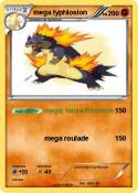 mega typhlosion