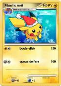 Pikachu noël