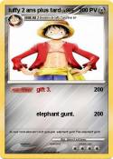 luffy 2 ans