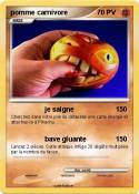 pomme carnivore