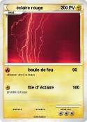éclaire rouge éclaire rouge