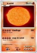le soleil