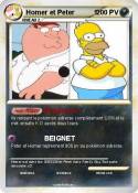 Homer et Peter